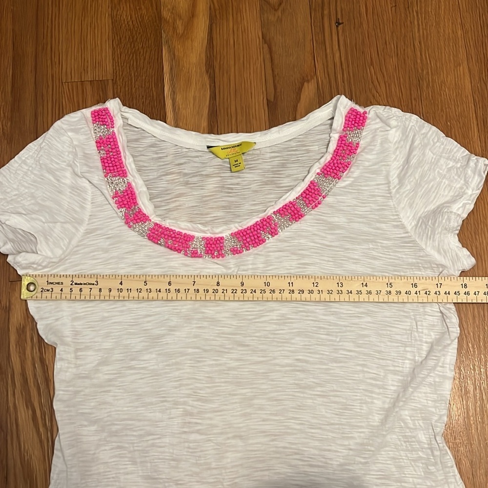 Banana Republic Milly Collection T-Shirt - Picture 5 of 11